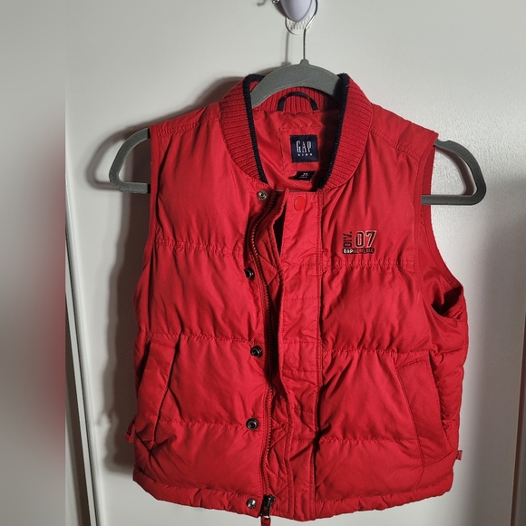 GAP Other - GAP Kids Red Puffer Vest (S/P 6-7)